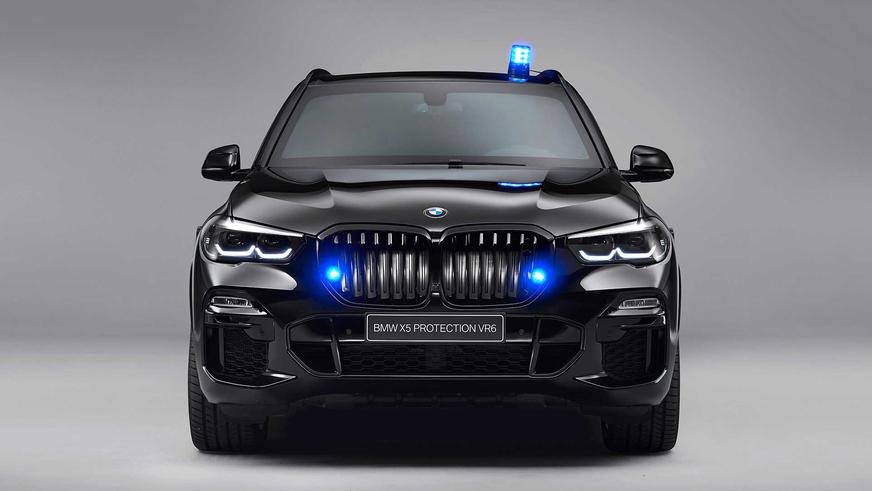 У BMW появился бронированный X5 с защитой от дронов