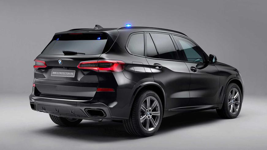 У BMW появился бронированный X5 с защитой от дронов