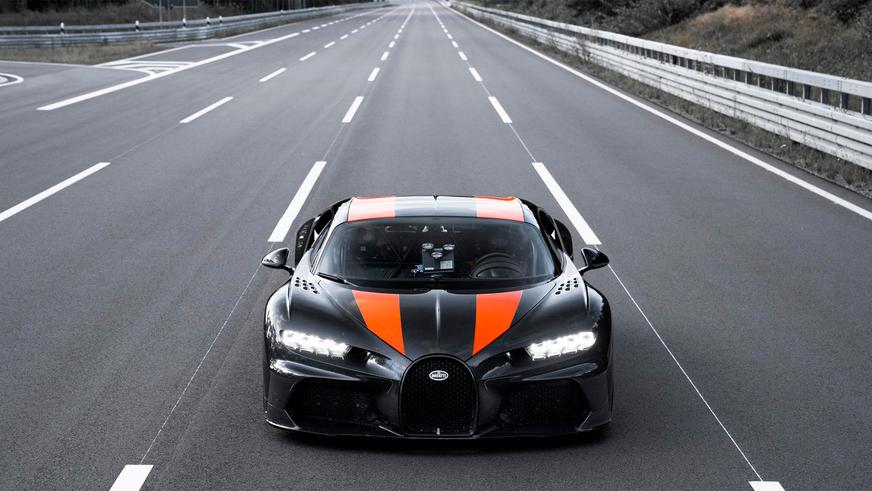 Bugatti Chiron разогнали до 489 км/ч