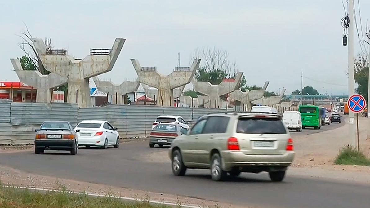 Новые развязки в Алматы не успеют сдать в обещанные сроки