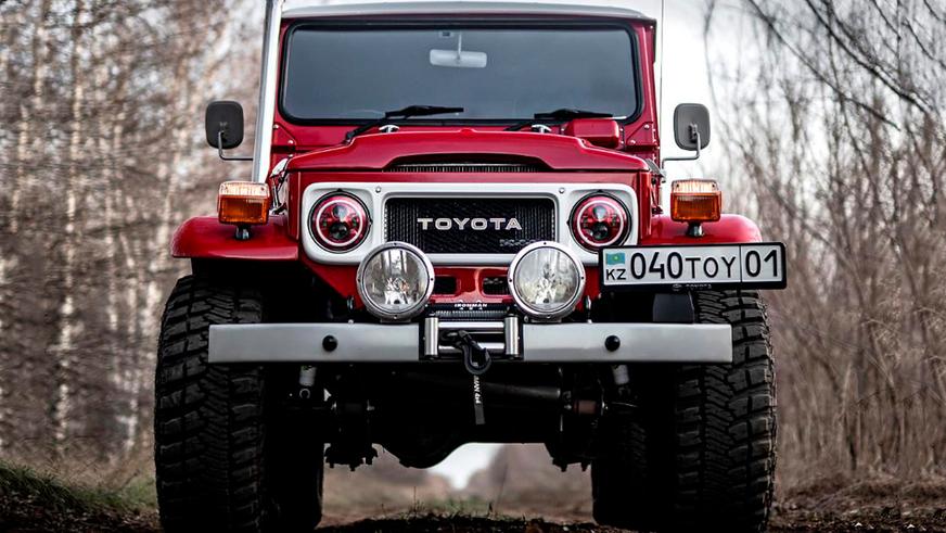 Рестомод классического Land Cruiser продают за 34.5 млн тенге