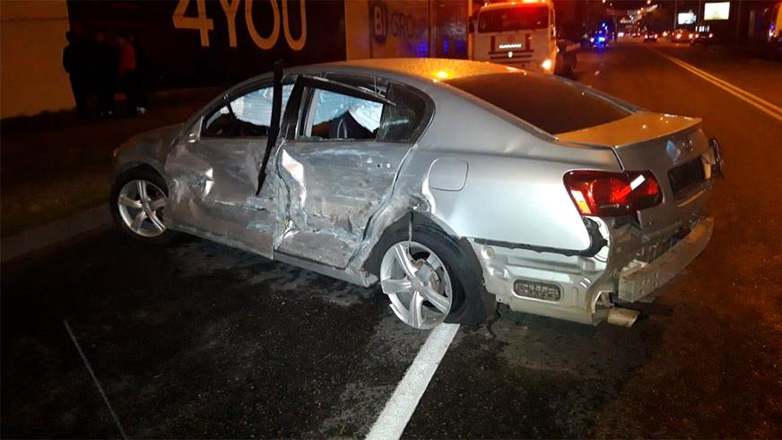 Трое человек попали под колёса в результате аварии в Алматы