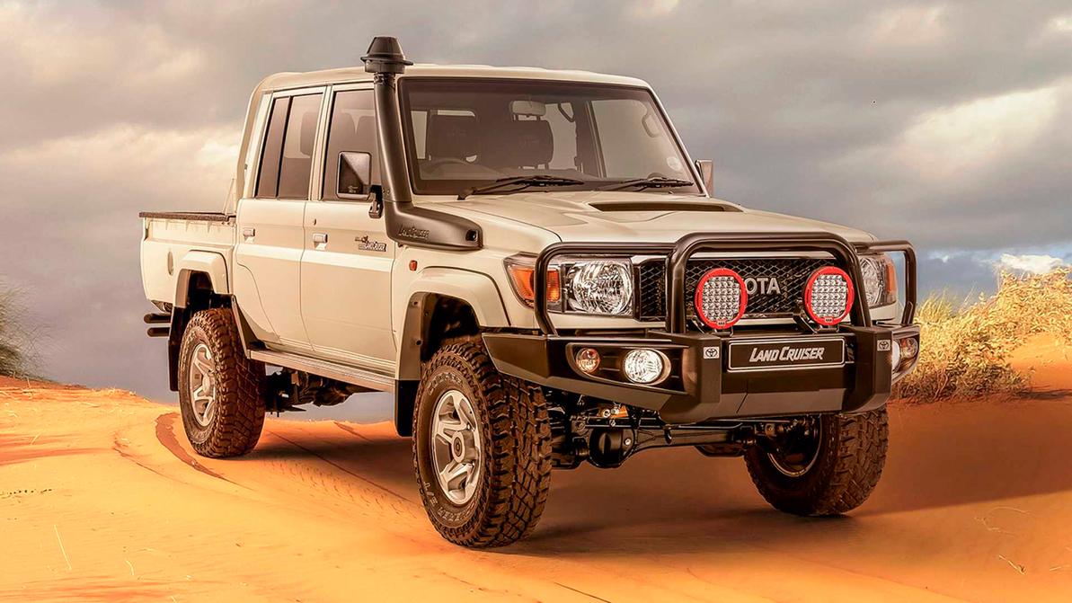 Toyota Land Cruiser, названный в честь пустыни