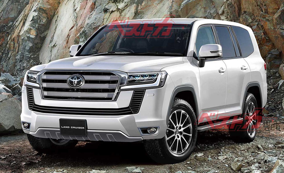 Toyota Land Cruiser 300: новый вариант дизайна