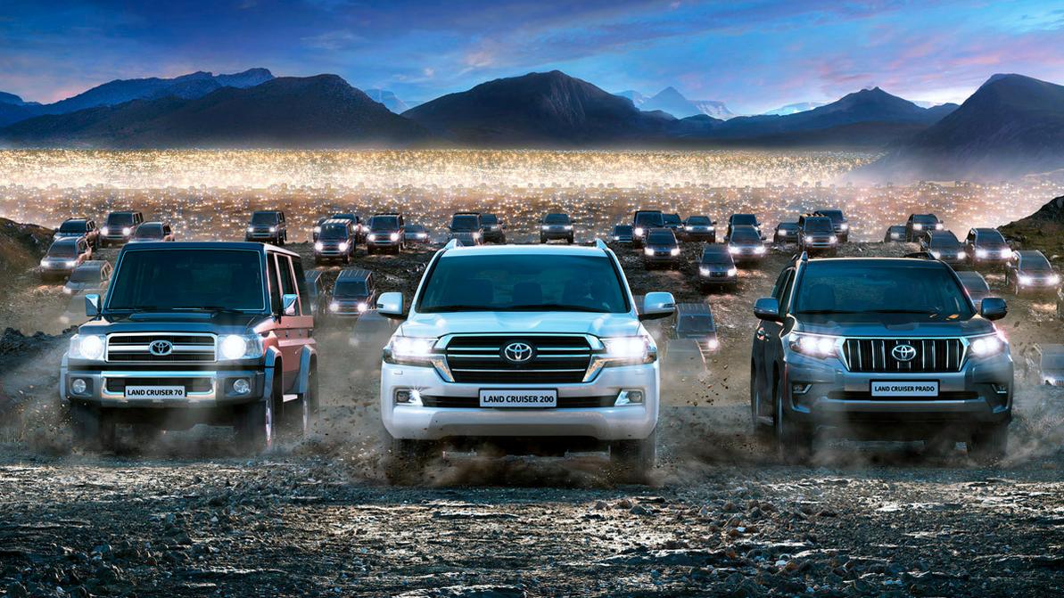 Toyota продала 10 миллионов внедорожников Land Cruiser