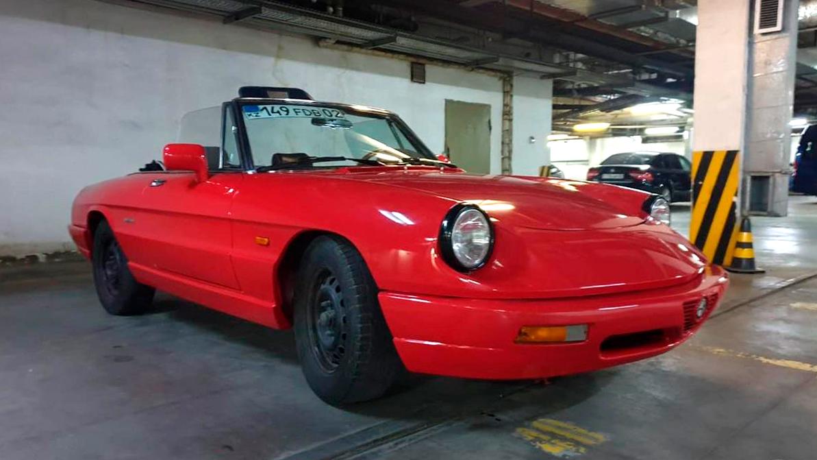 Alfa Romeo Spider с немецким сердцем за 3 млн