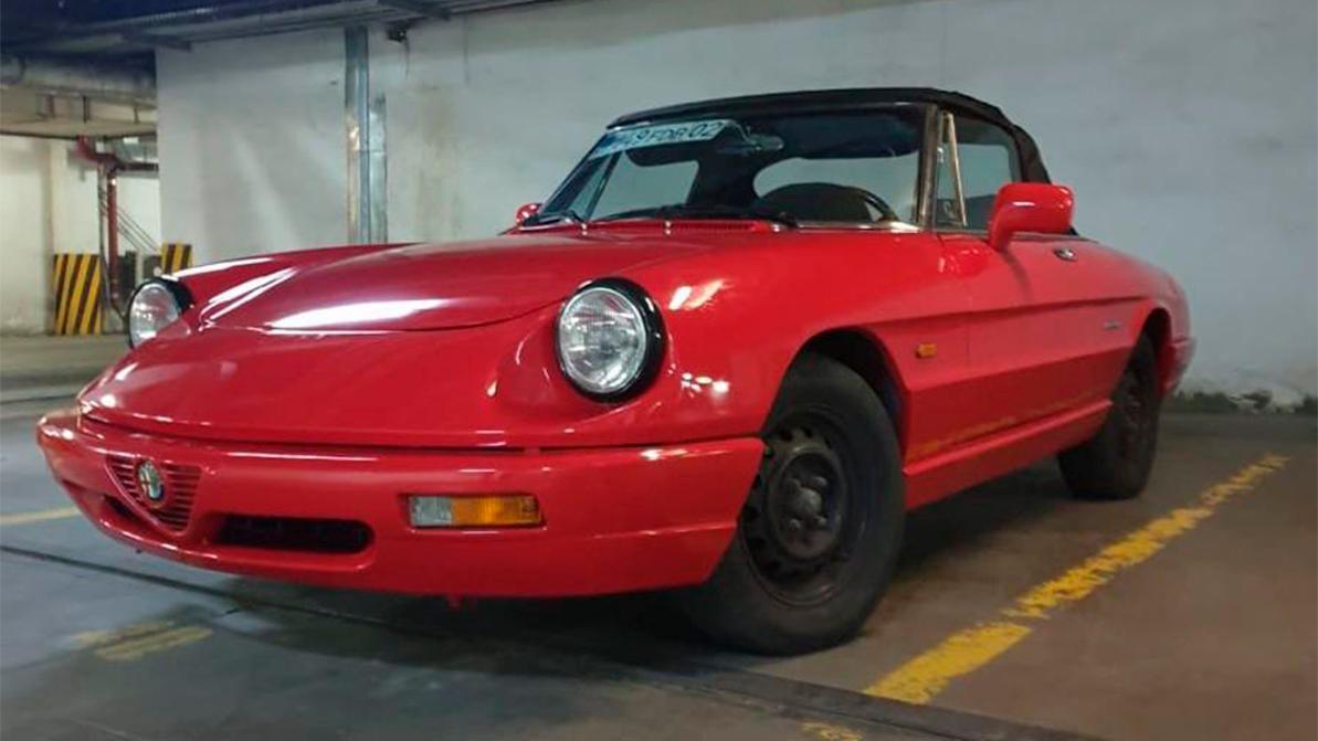 Alfa Romeo Spider с немецким сердцем за 3 млн