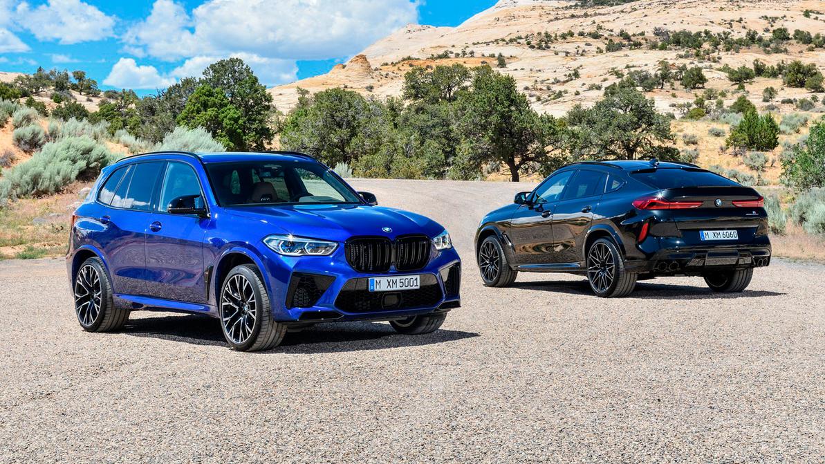 BMW показала новые X5 M и X6 M