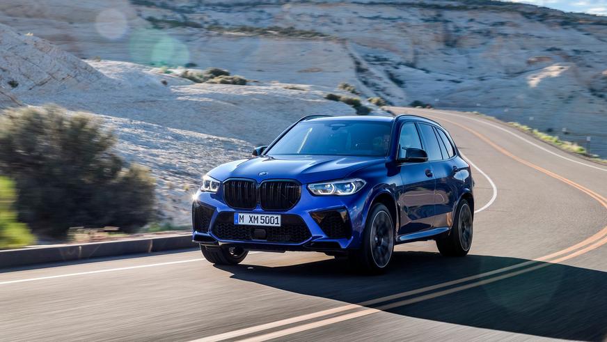 BMW показала новые X5 M и X6 M