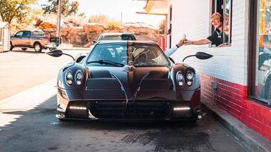 Через всю страну на Pagani Huayra