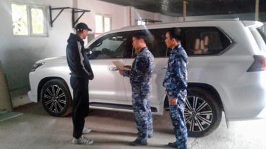 На границе с Узбекистаном задержали Lexus LX 570 с поддельными документами