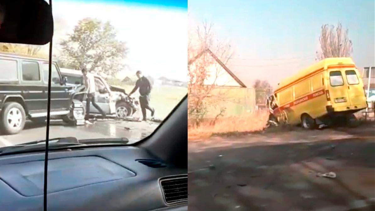 Скорая помощь попала в ДТП близ Алматы