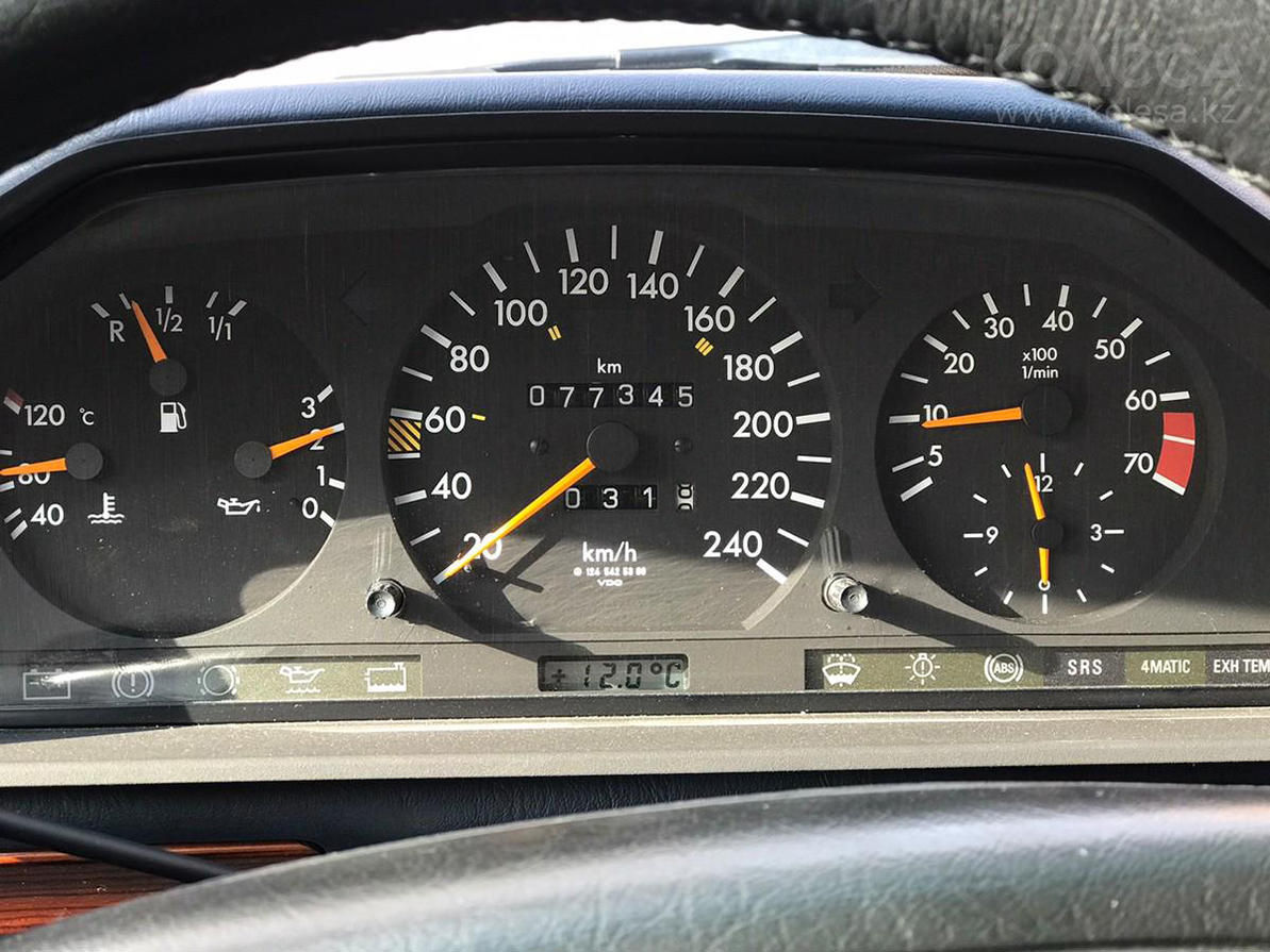 Шесть миллионов за полноприводный Mercedes-Benz W124