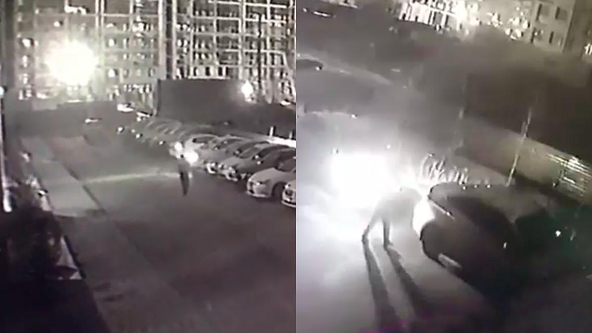 Четыре машины расколотил пьяный хулиган в Нур-Султане