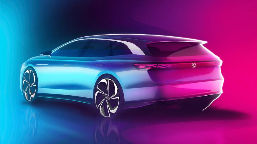 Volkswagen дразнит электрическим универсалом