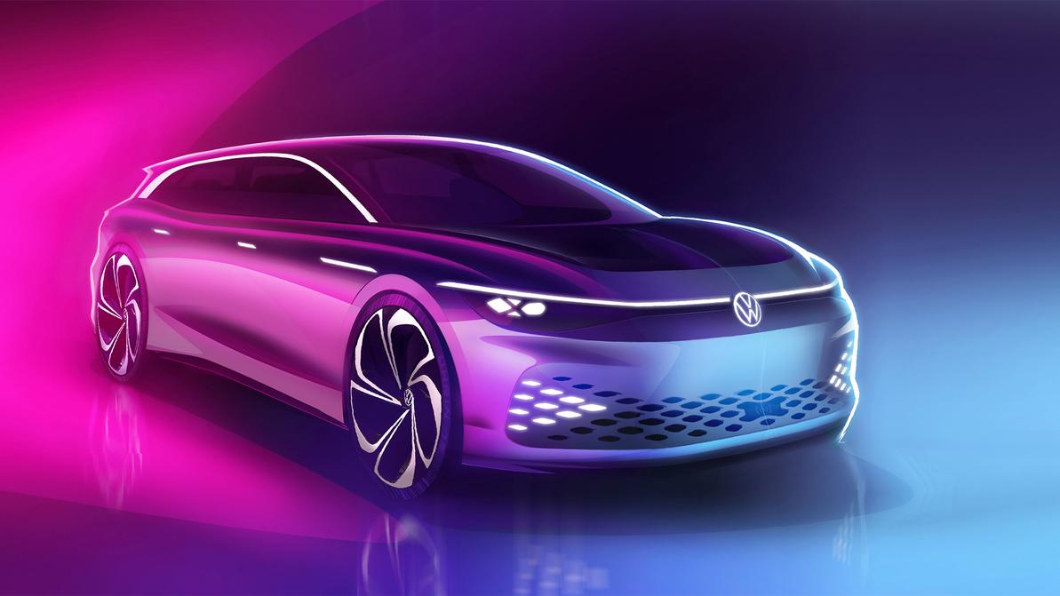 Volkswagen дразнит электрическим универсалом