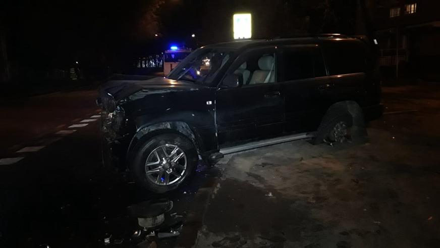 Два Toyota Land Cruiser столкнулись в Алматы