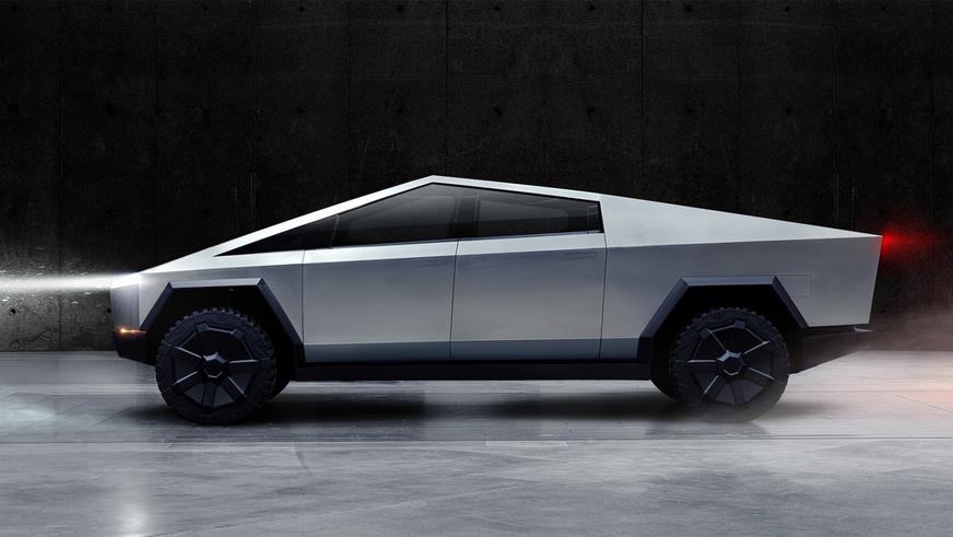 Tesla представила футуристический пикап на электротяге