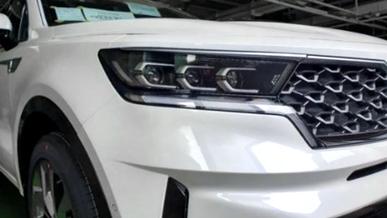 Первое фото четвёртого поколения Kia Sorento