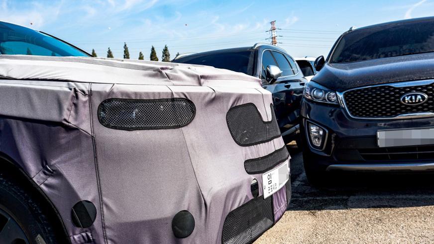 Первое фото четвёртого поколения Kia Sorento