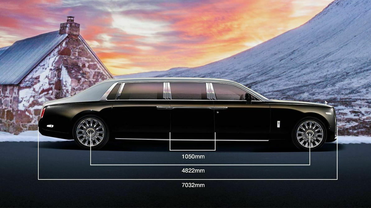 Бронированный Rolls-Royce Phantom за 3 миллиона евро