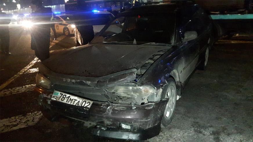 Пять автомобилей столкнулись на Аль-Фараби в Алматы