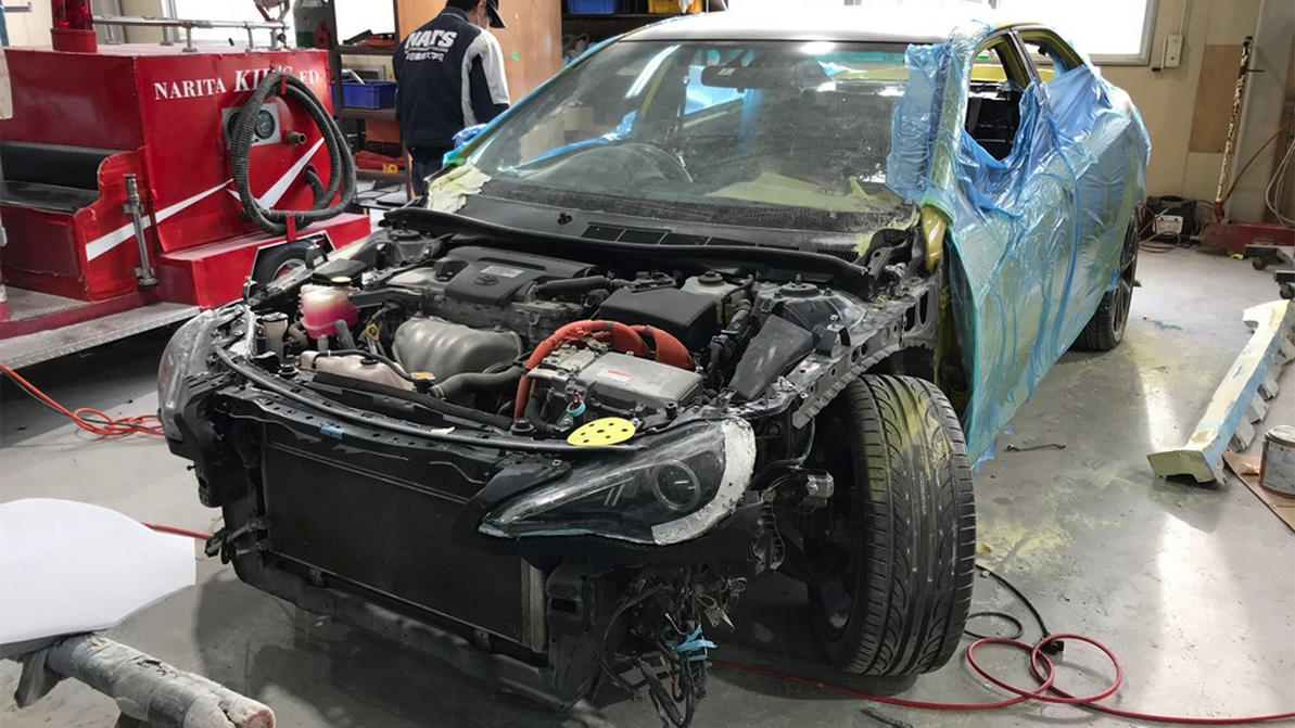 Toyota Camry превратили в GT86