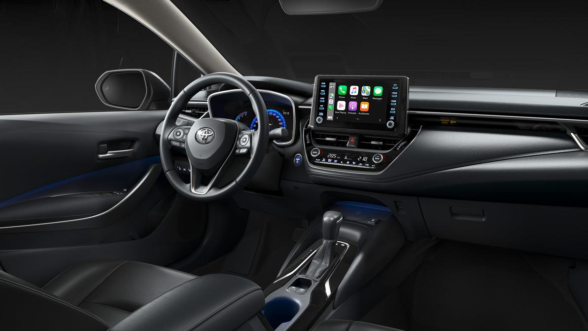 Toyota Corolla получила Android Auto и Apple CarPlay в Казахстане