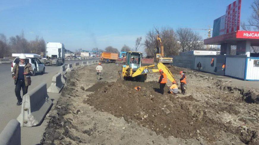 Развязку на аэропортовском кольце в Алматы сделают трёхуровневой