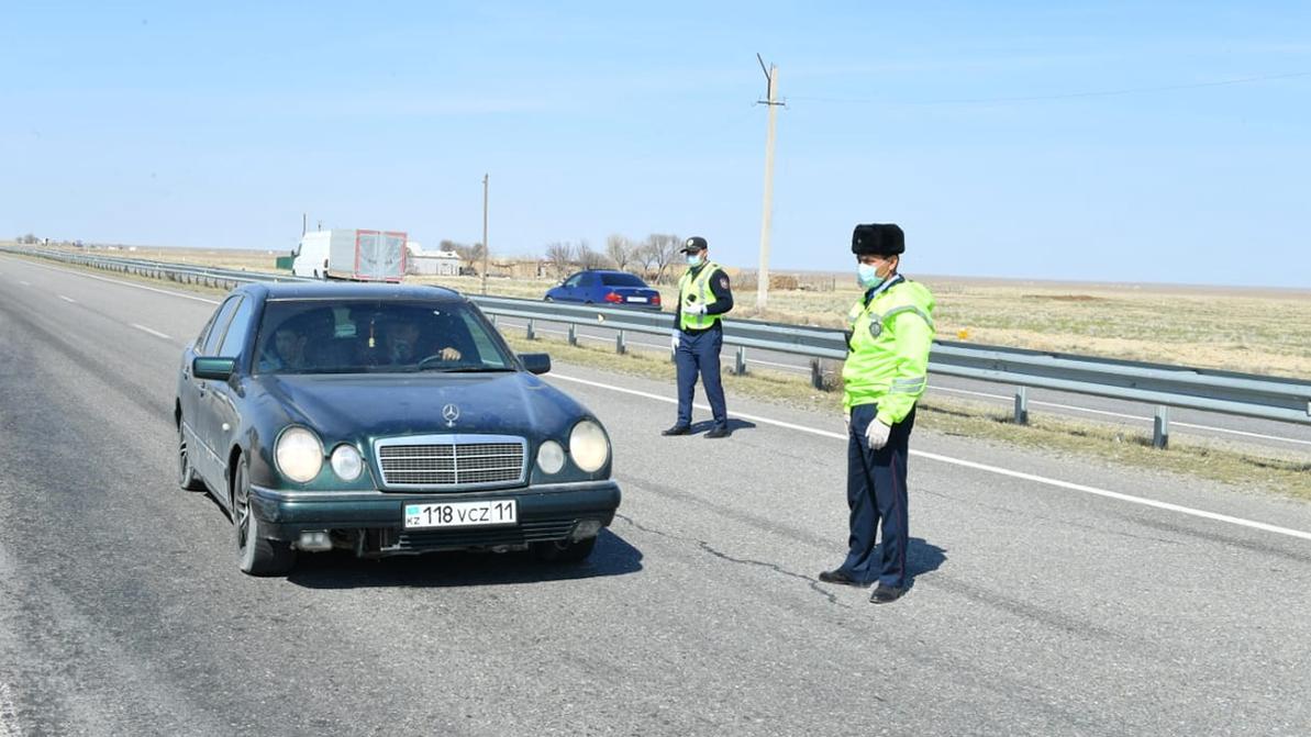 Блокпосты появились и в Туркестанской области