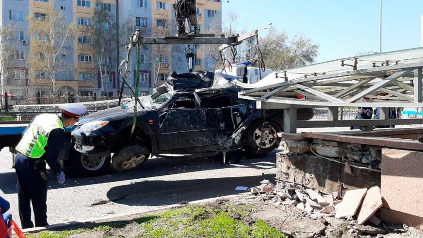 Полицейский разбился насмерть в Алматы