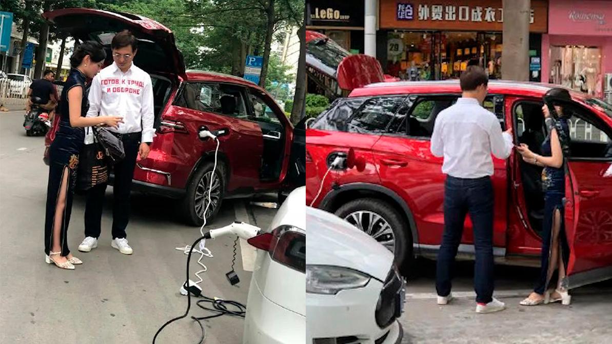 Можно ли прикурить электромобилем другой электромобиль?