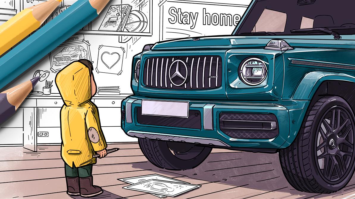 Раскраски от автопроизводителей и дизайнеров