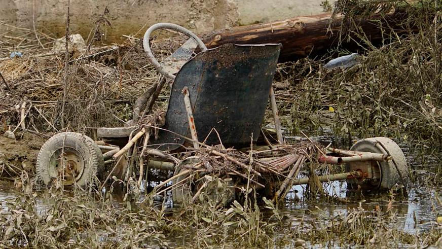 Как спасали утопленные авто в Мактааральском районе