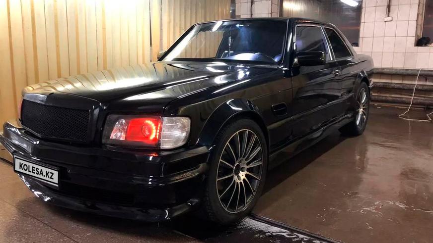 Седан Mercedes-Benz W126 превратили в купе