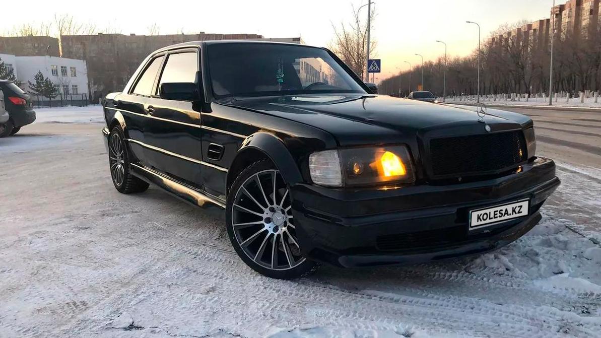 Седан Mercedes-Benz W126 превратили в купе