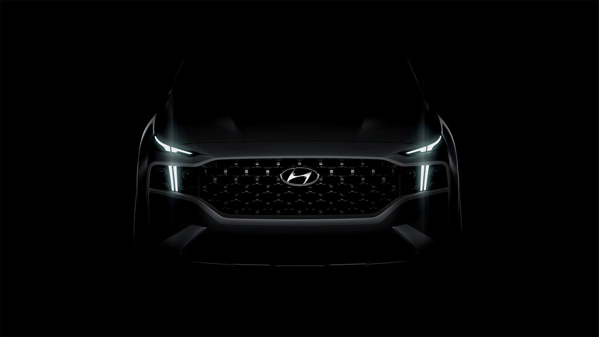 Hyundai Santa Fe получит необычные фары