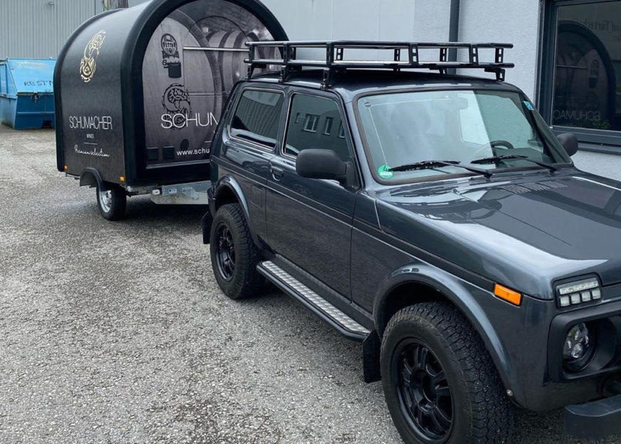 В гараже младшего Шумахера появилась Lada 4x4