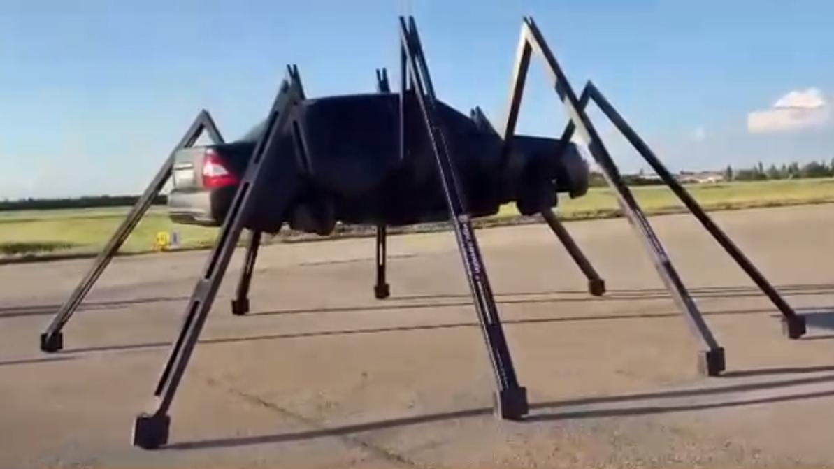 «Приору» превратили в паука в Краснодаре