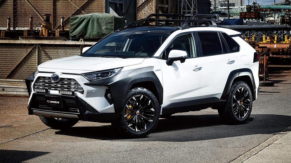 Toyota RAV4 получил агрессивный обвес