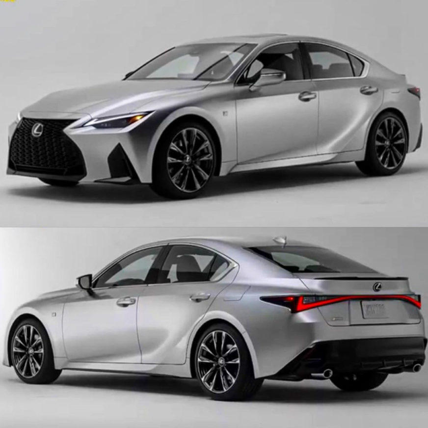 Внешность Lexus IS раскрыли до премьеры
