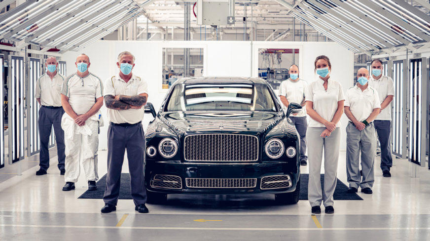 Собран последний Bentley Mulsanne