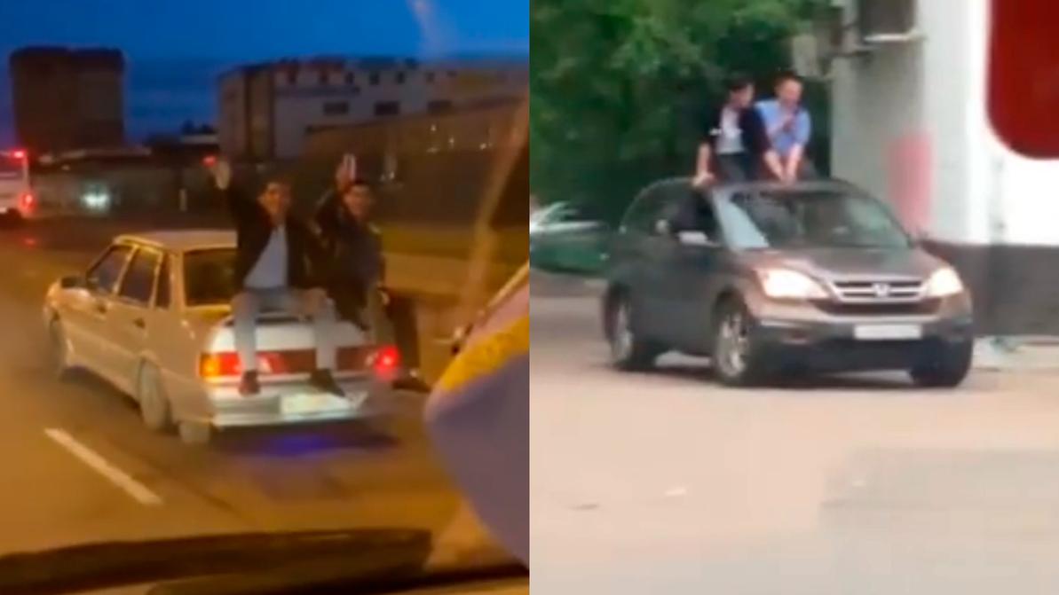 Не катайте друзей на крыше