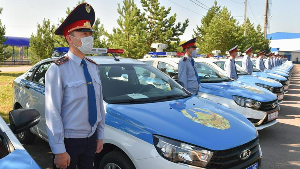 Полицейские Северного Казахстана получили Lada Vesta