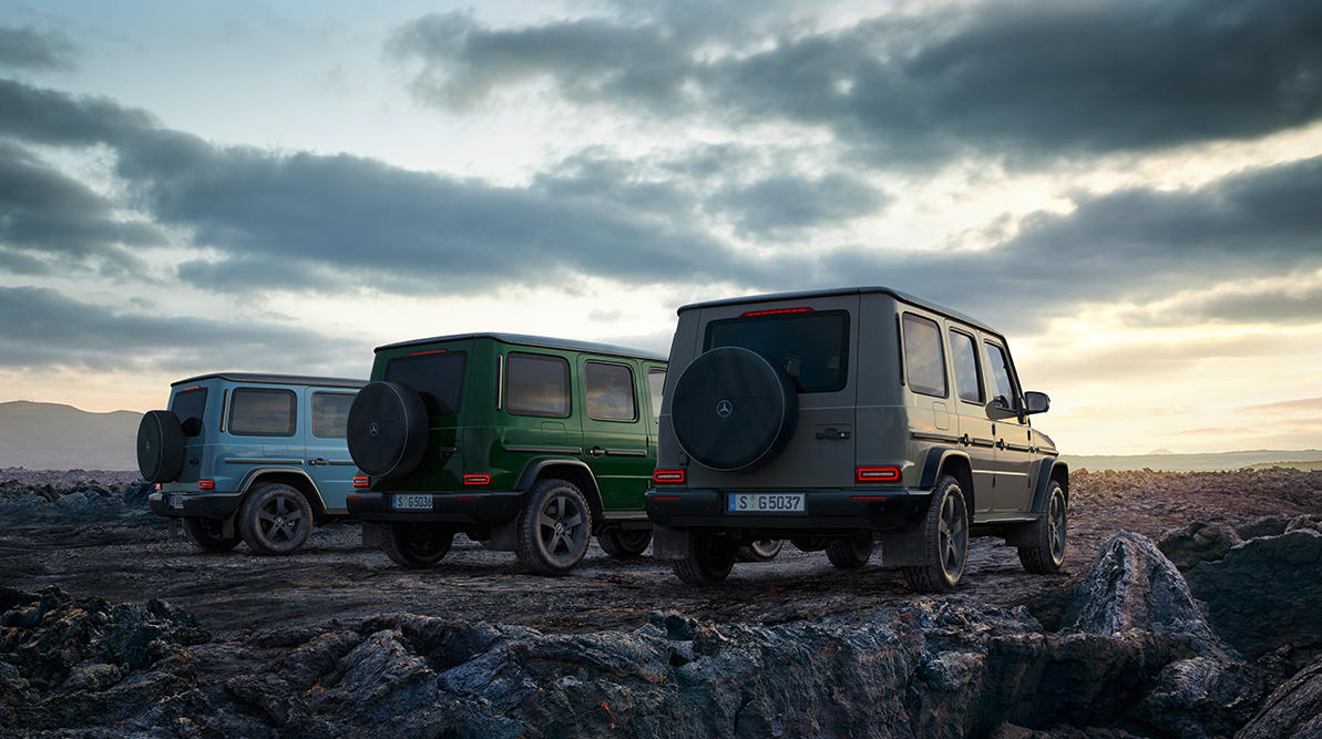 Mercedes-Benz G-Class получил новые цвета и «пустынный» режим