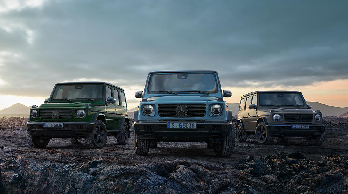 Mercedes-Benz G-Class получил новые цвета и «пустынный» режим