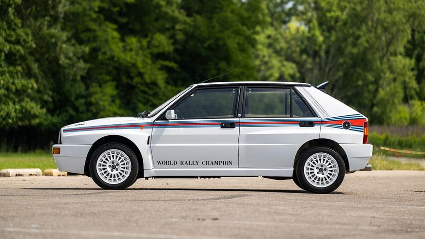 Практически новая Lancia Delta Integrale появилась на торгах