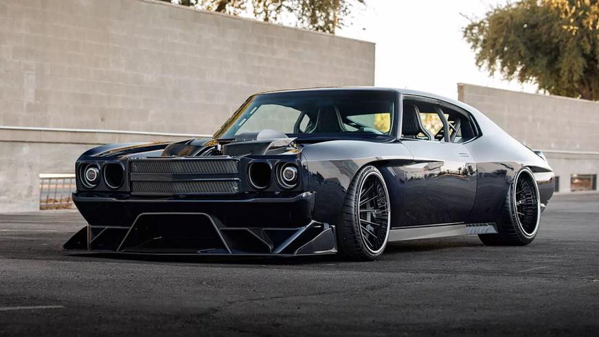 Chevrolet Chevelle превратили в 2800-сильного карбонового монстра