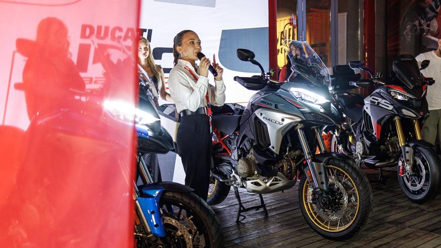 Обновлённый модельный ряд Ducati представили в Алматы