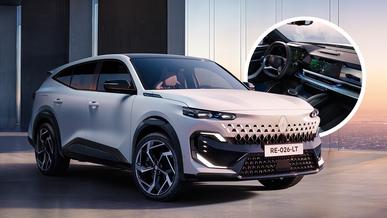 Renault Filante: Қытай платформасын алған кроссовер